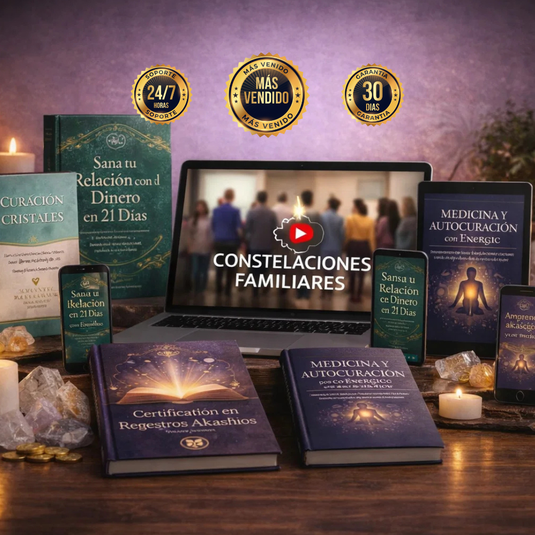 APRENDE CONSTELACIONES FAMILIARES Y SANA DESDE LA RAÍZ + 🎁 8 BONOS